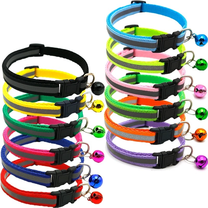 ปลอกคอแมวนิรภัย สะท้อนแสง Cat Collar Safety กันหาย