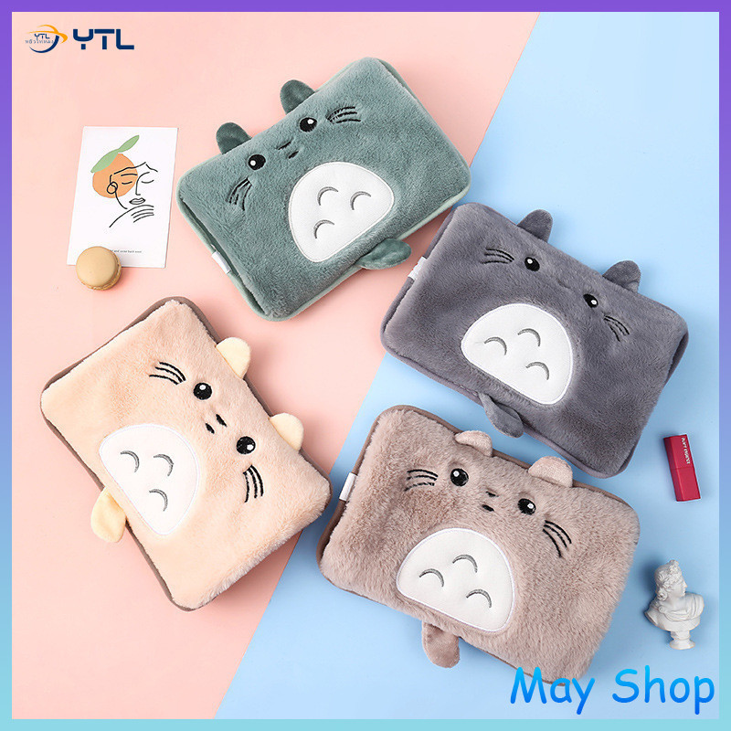 YTL  ถุงน้ำร้อนไฟฟ้าแบบชาร์จได้ ผ้ากำมะหยี่ รักษาความร้อนนาน ขนาด 26*19 ซม.