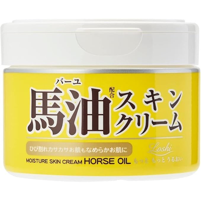 【Horse Oil】Skin Cream 220g　made in japan