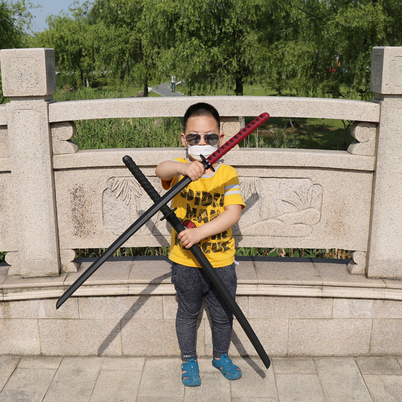 YINSHENG มีดฝึกพลาสติกเหล็กเย็น Iai เคนโด้ซามูไรญี่ปุ่น