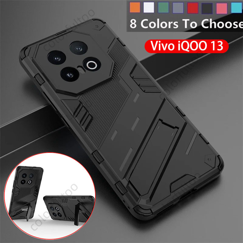 Vivo iQOO 13 5G เกราะกันกระแทกสําหรับ Vivo iQOO 13 Iqoo13 5G 2024 เคสโทรศัพท์แฟชั่น Anti-Fall Hard ป