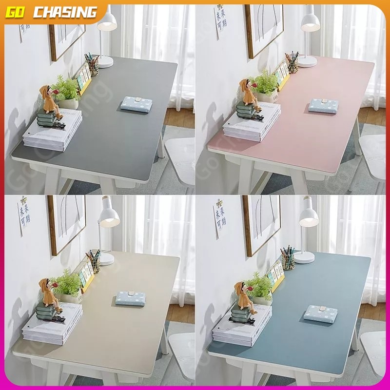 40x100CM PU าปูโต๊ะ ผ้าคลุมโต๊ะ PVC เสื่อหนังปูโต๊ะ กันลื่น กันน้ํามัน ทำความสะอาดง่าย ผ้าปูโต๊ะ แผ่นรองโต๊ะ โต๊ะอาหาร
