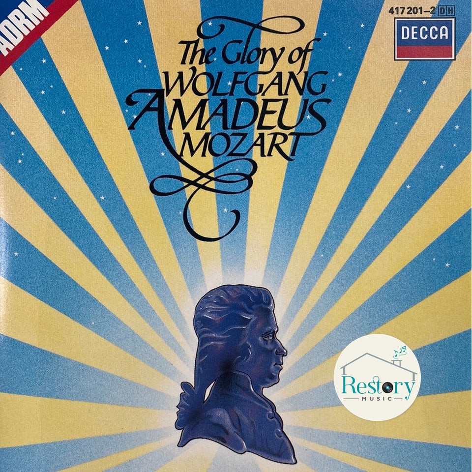 ซีดี Wolfgang Amadeus Mozart - The Glory Of Wolfgang Amadeus Mozart (CD) (NM or M-)