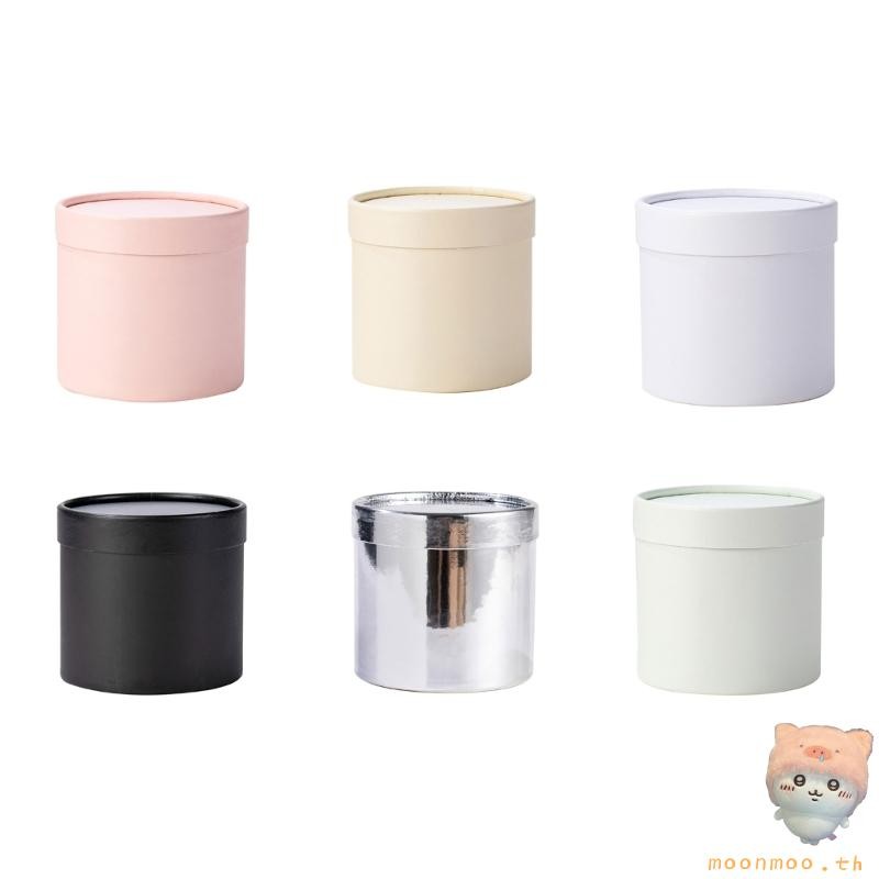 Flower Box Round Cardboard  Boxes Wedding Party Rose Flower Packaging Decoration