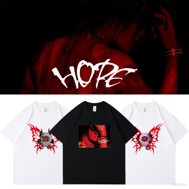 NCT 127 Nakamoto Yuta 2024 World tour concert HOPE Cosplay cloth Full Graphic summer bootleg T-shirt