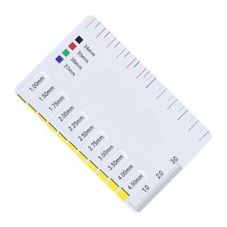 Cons สายกีตาร์ความสูงวัดกีตาร์ Setups Gauge กีตาร์ String Ac…