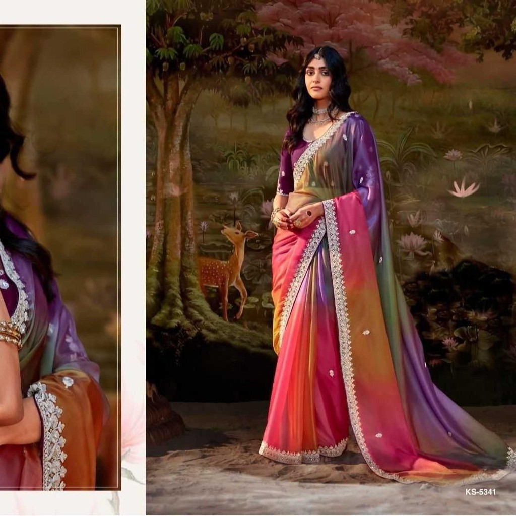 KAJAL KIMORA DESIGNER SAREE