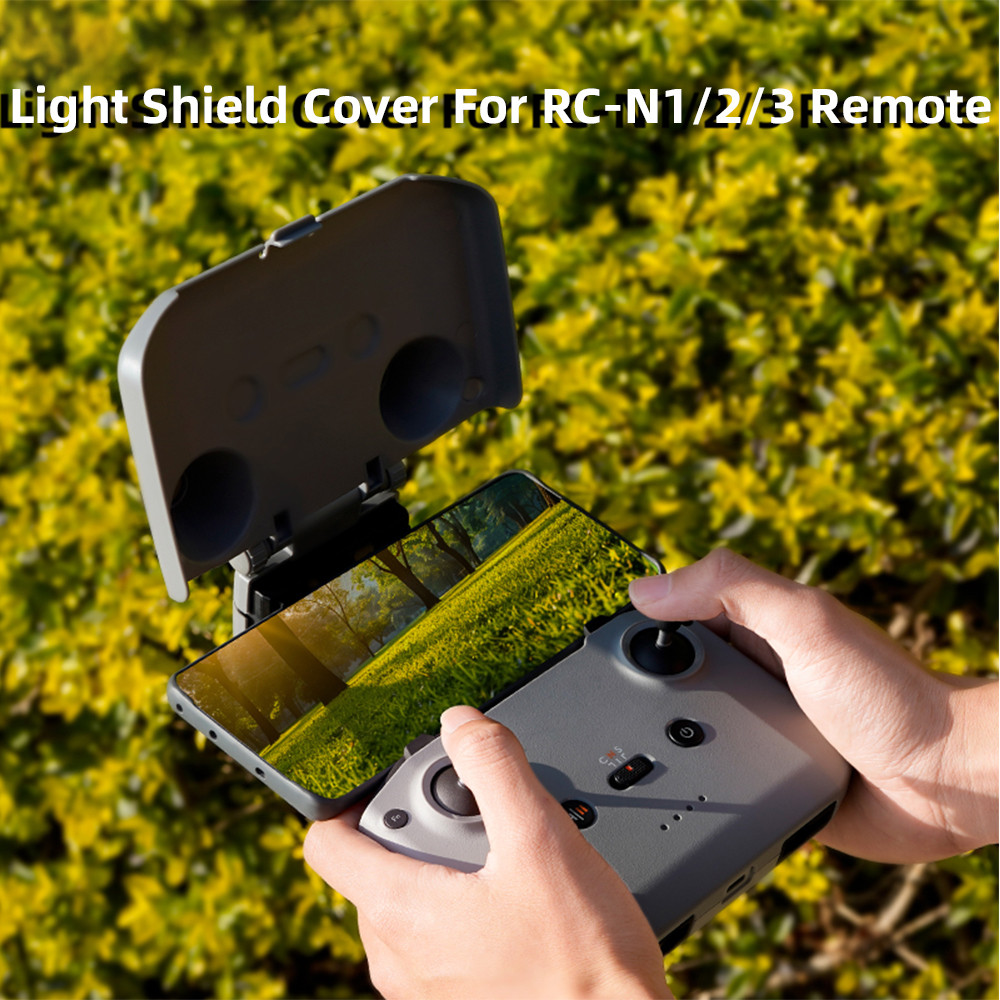 สําหรับ DJI AIR 3S รีโมทคอนโทรล RC-N1/2/3 Light Shield MINI 4PRO Light Barrier Sunshade Cover NEO อุปกรณ์เสริม
