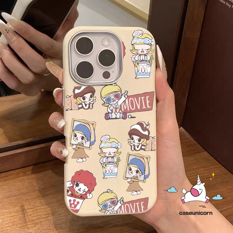 สําหรับredmi 14C 13C 9 A3 9T 10 12C 10C 13 12 9C NFC 10A A1 A2 9Aหมายเหตุ12 10 11 13 9 11s 8 10s Pro POCO X6 X5 M3 M6 Pro C61 ตลกC การ์ตูนภาพยนตร์มอลลี่เคสหรู