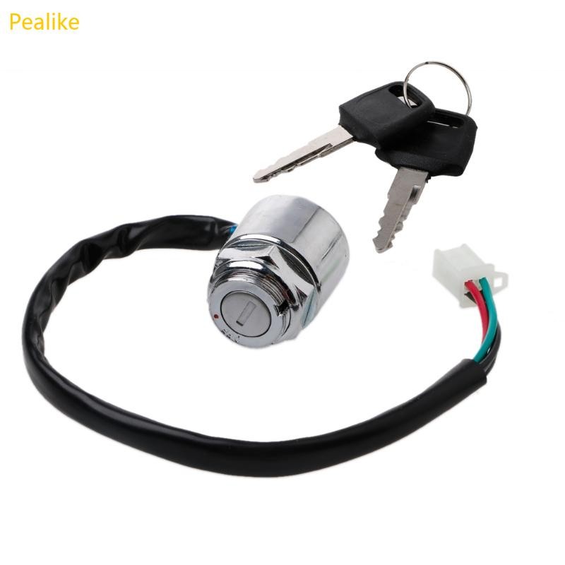 4 Wires ATV Quads Ignition for Key Switch For 4 Wheeler Go Kart Motorcycles Pit