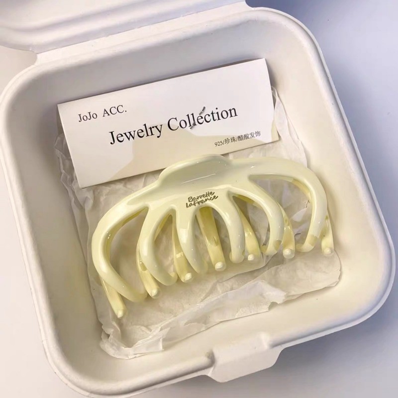 ขนาดใหญ่ Elegant Lady Grips Hairpin กิ๊บติดผมเครื่องประดับผม
