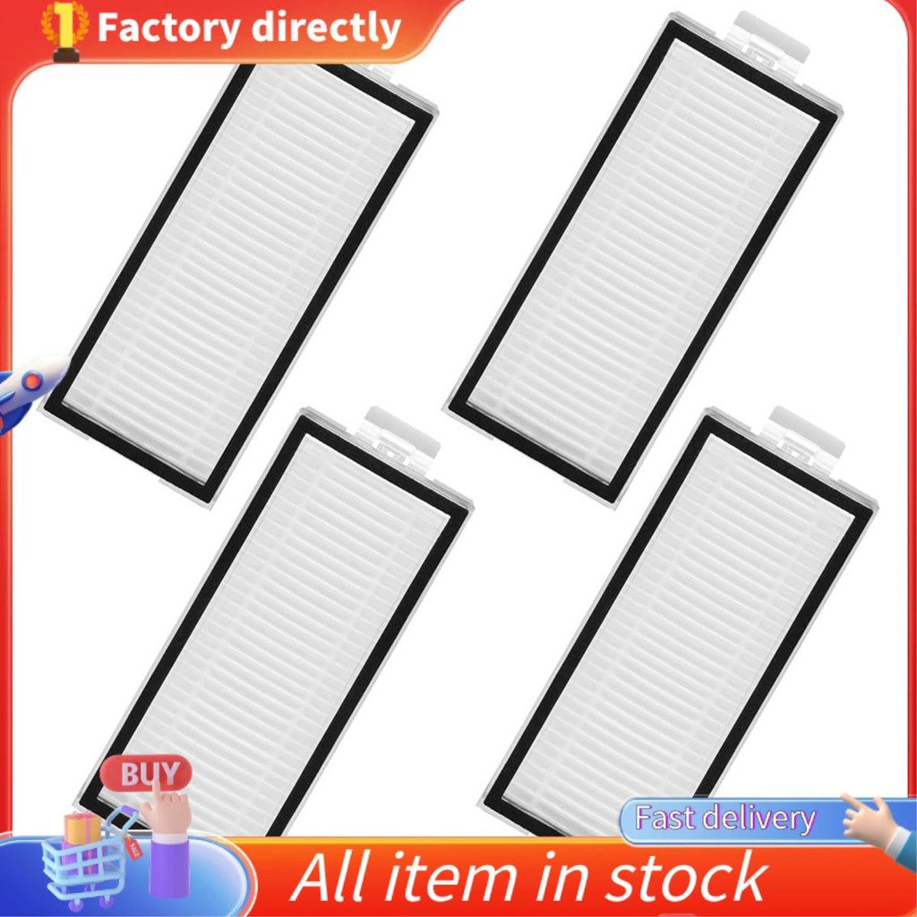 ตัวกรองล้างทําความสะอาดได้ 4 แพ็คสําหรับ , +, Max, Max+, Q5 Pro, Q5 Pro+, Q8 Max, Q8 Max+ Robot Vacu