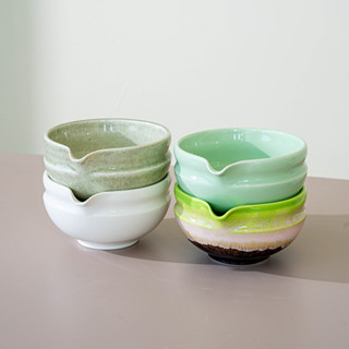 ชุดมัทฉะสไตล์ญี่ปุ่น 4 ชิ้น ชามชงมัทฉะพร้อมพวยกา ที่ตีชา ที่…