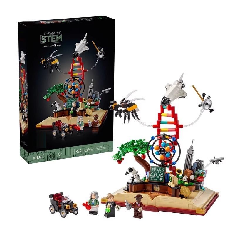 ใช้ได้กับชุดสร้างสรรค์ LEGO Bricks ความรู้คือพลัง ของเล่นสร้างสรรค์สำหรับเด็กชายและเด็กหญิง ของขวัญส