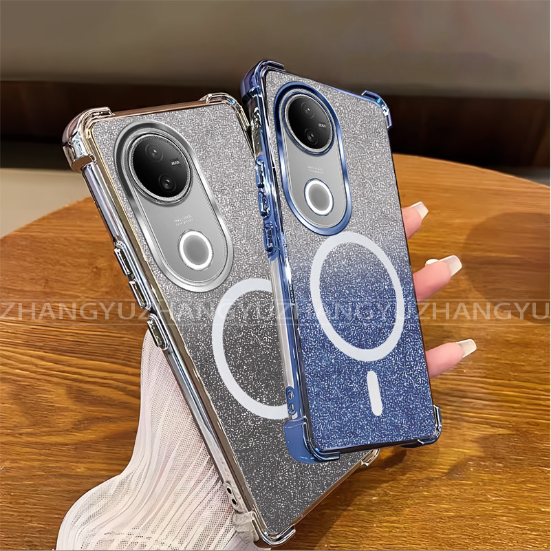 เคสสําหรับ Vivo V50 5G เคสโทรศัพท์ 2025 กระดาษแฟลชกันกระแทกใหม่ Magnetic softCase SZ13