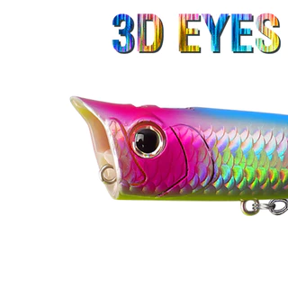 1 ชิ้นลอย Popper Fishing Lure 9g/14.6g/20g เหยื่อ Hard ประดิษฐ์ Crankbaits Swimbaits Topwater สําหรับปลาเทราท์เบส Perch Wobbler อุปกรณ์ตกปลา