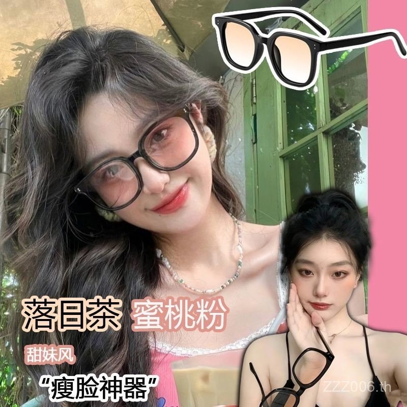[4828 คนที่รวบรวม] แว่นกันแดดกรอบดำเบาพิเศษสำหรับผู้ชาย แว่นกันแดดไล่ระดับสีฤดูร้อนสำหรับใบหน้าใหญ่ 
