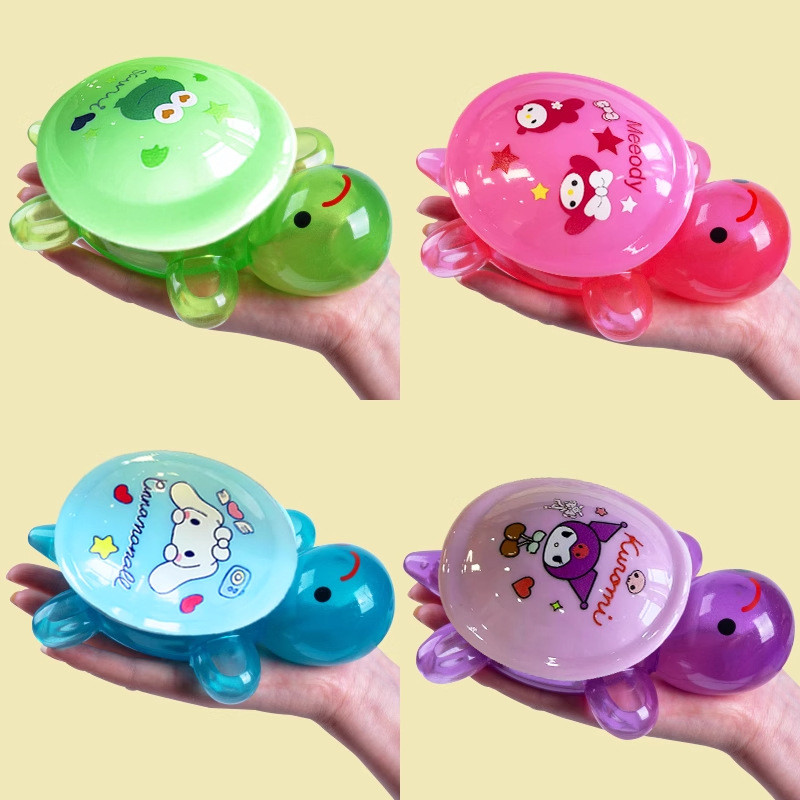 Sanrio Night Glow เต่าเรืองแสงขนาดใหญ่ เต่าเรืองแสงขนาดเล็ก เต่าเรืองแสงขนาดเล็ก งานฝีมือเรซิน กล่องเก็บของ ของตกแต่งภูมิทัศน์ เดสก์ท็อป TH - รูปที่ 4