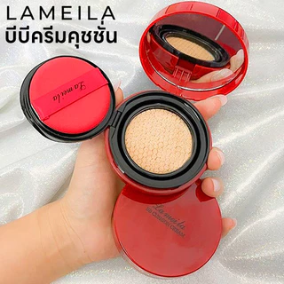 Lameila บีบีครีม คุชชั่น ให้ความชุ่มชื้น เรียบเนียน เพื่อผิวสวยอย่างเป็นธรรมชาติ 15 กรัม คุชชั่นแดง