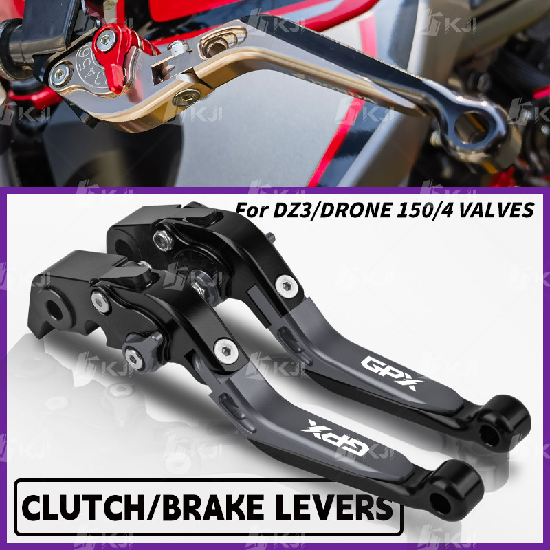 สําหรับ GPX DZ3/DZ2/DRONE 150/DRONE 4 วาล์วเบรคคันโยกชุดพับ Handle Levers มอเตอร์อุปกรณ์เสริมอะไหล่