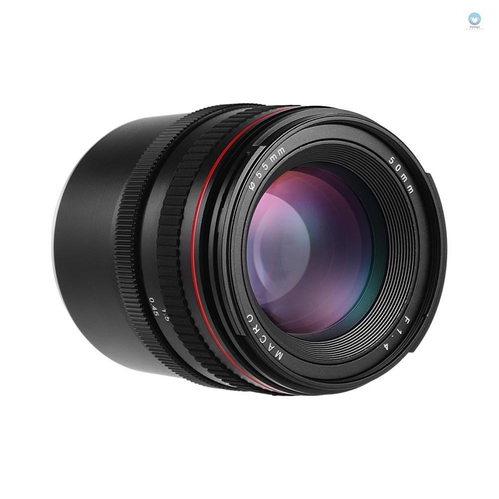 50 มม.F/1.4 รูรับแสงขนาดใหญ่ Portrait Manual Focus เลนส์กล้อง Low Dispersion สําหรับ E Mount A7 A7M2