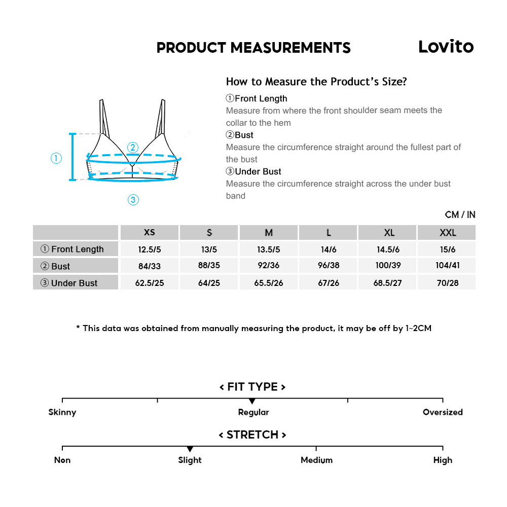 Lovito เสื้อยืดลําลอง เสื้อยืดแขนสั้นคอวีสีพื้นสําหรับผู้หญิง LNA10125 (หลากสี) - รูปที่ 6