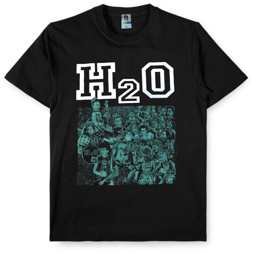 เสื้อยืดสไตล์ฮาร์ดคอร์สำหรับคนชอบเล่นน้ำ Hardcore H2O