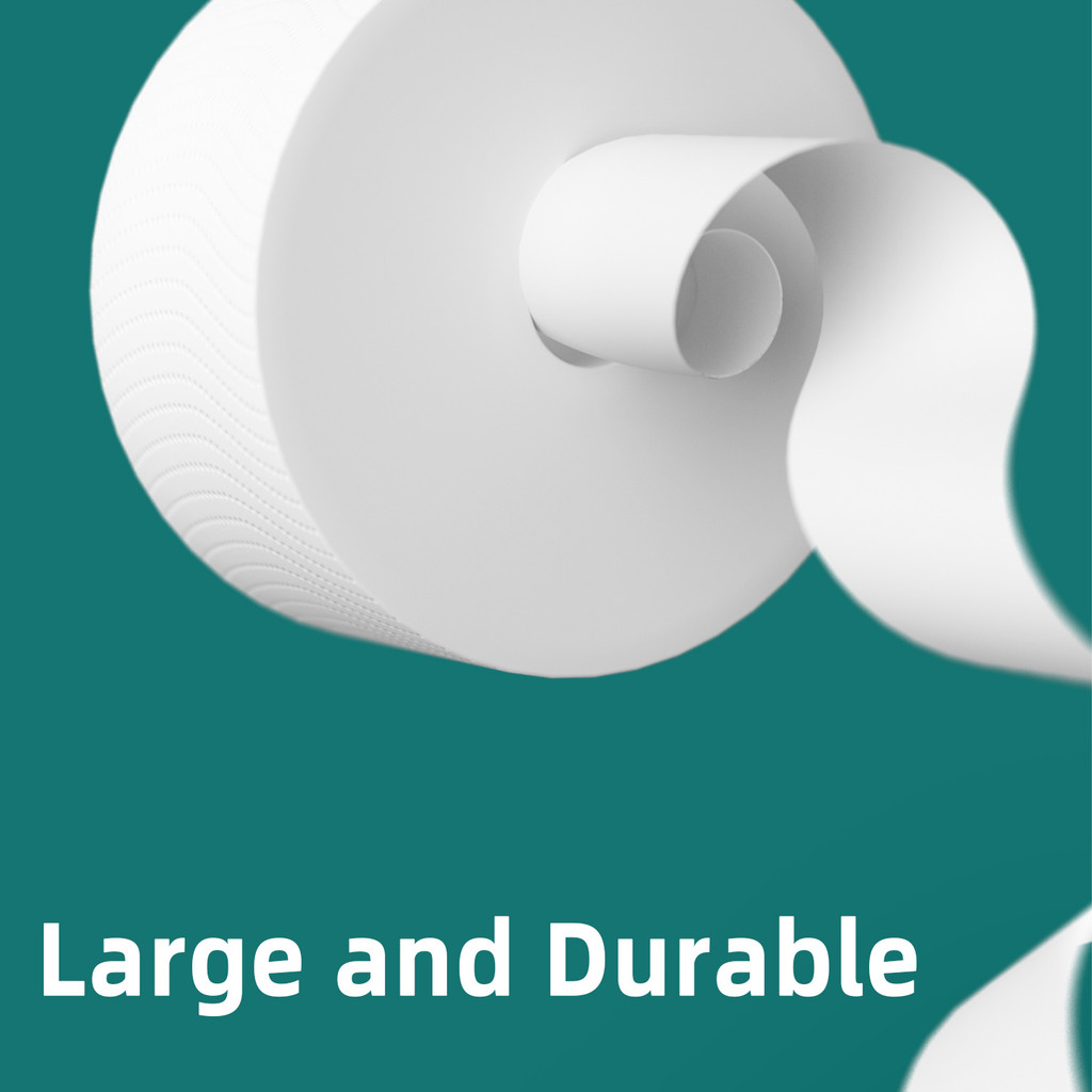 Botare กระดาษม้วนใหญ่แบบแขวน ดูดง่ายจากตรงกลาง - รูปที่ 4