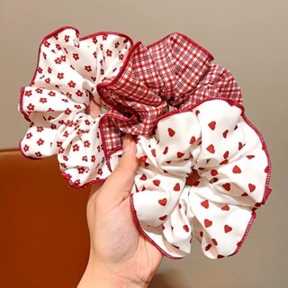 ยางรัดผมลายน่ารักๆมาใหม่ แฟชั่นประดับผม พร้อมส่ง