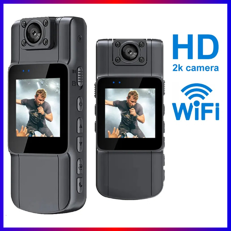 New L11 2K WiFi Action กล้อง IR Night Vision Body กล้องบันทึกวิดีโอการเฝ้าระวังความปลอดภัยกล้องวิดีโ