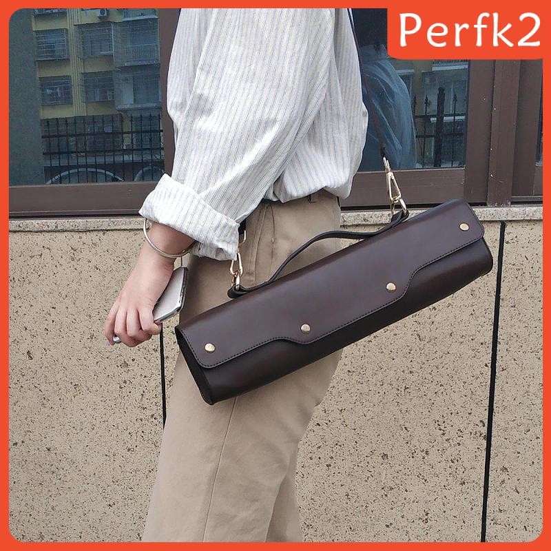 [Perfk2] Flute Case Sturdy Flute Organizer กระเป๋าถือขลุ่ยน้ําหนักเบามีสไตล์