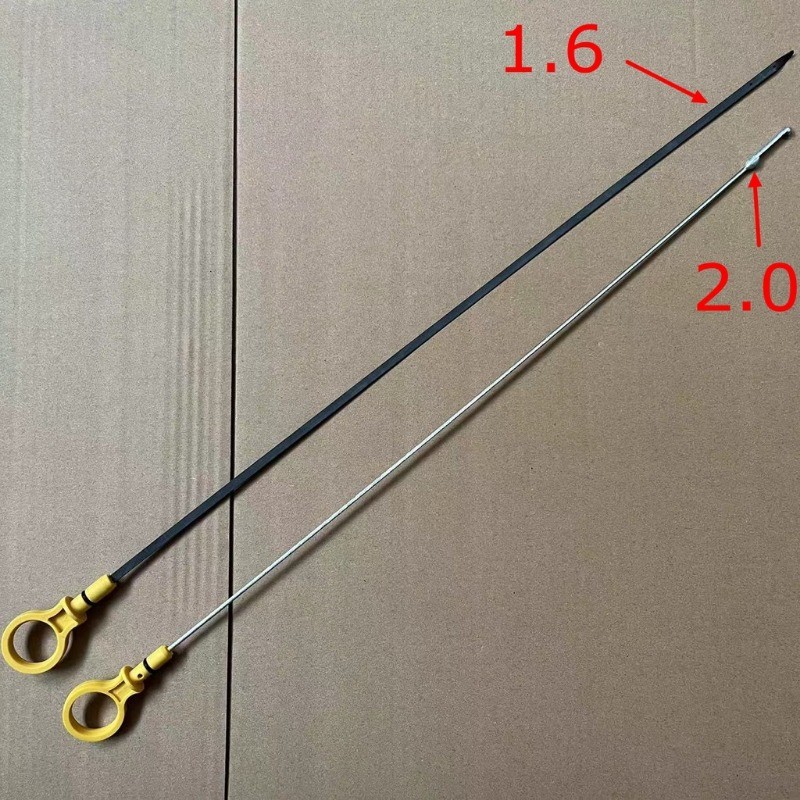 สําหรับ MAZDA 3 M3 1.6L 2.0L เครื่องยนต์น้ํามันระดับ DIP Stick (ยาว : 1.6L - 57.2cm / 2.0L - 55.4cm)