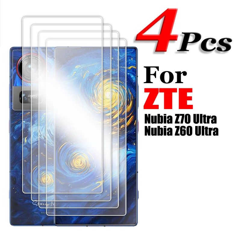 สําหรับ ZTE Nubia Z70 Ultra Glass สําหรับ Nubia Z60 Z70 Ultra Screen Protector กาวเต็มโปร่งใสกระจกนิ