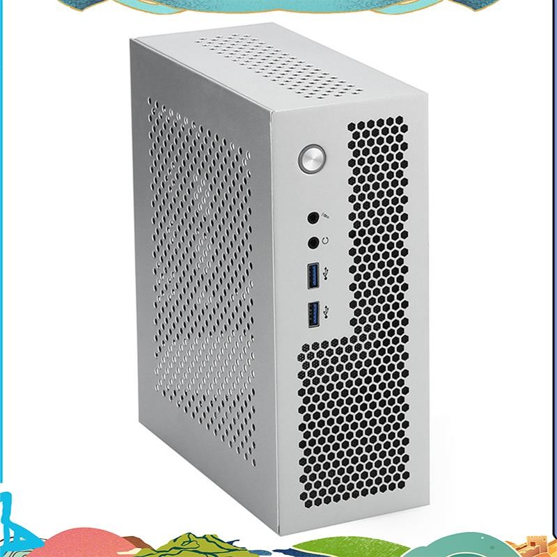 A09 HTPC คอมพิวเตอร์ Mini ITX Gaming PC แชสซีเดสก์ท็อปแชสซี USB3.0 คอมพิวเตอร์กรณีคอมพิวเตอร์หน้าแรก