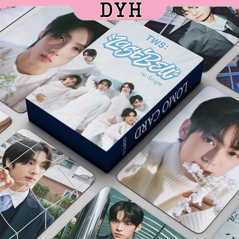 55 ชิ้น/กล่อง TWS Photocards Last Bell อัลบั้ม KPOP LOMO การ์ดคอลเลกชัน