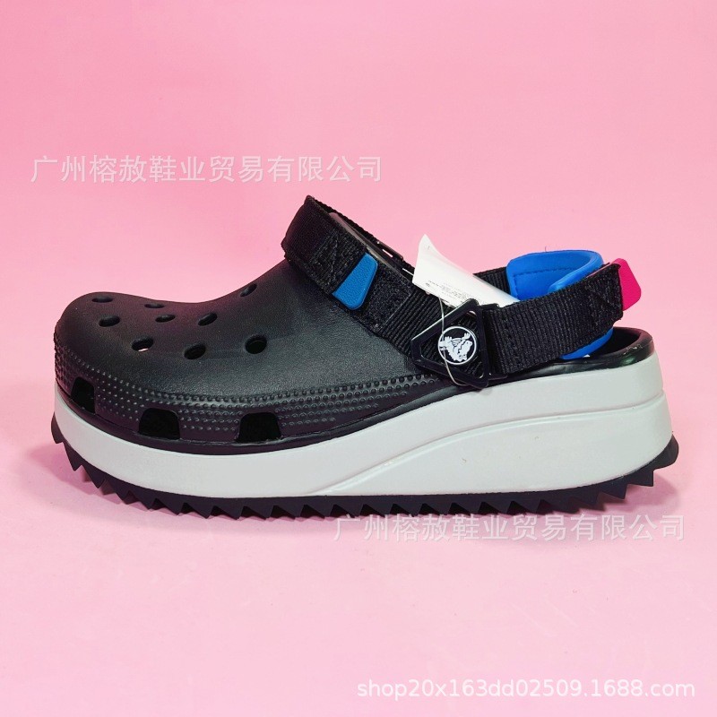 Cross Cool Walking Hole รองเท้า Carlochi คู่ Quick-Drying ความสูง รองเท้าแตะชายหาด