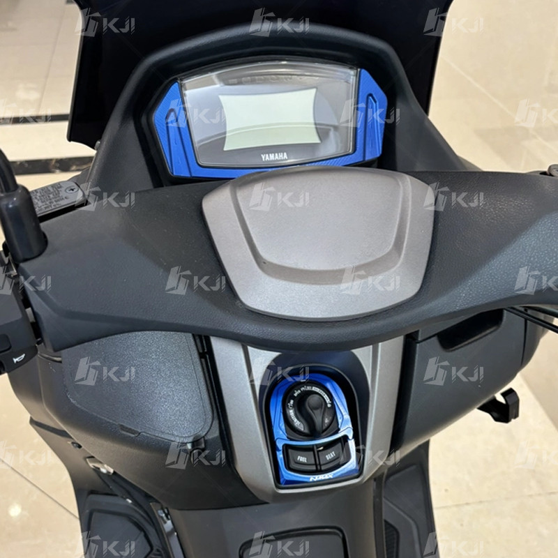 สําหรับyamaha NMAX 160/155/125/TURBO/NEOเครื่องมือแดชบอร์ดฝาครอบแดชบอร์ดกรอบTrimอุปกรณ์เสริม