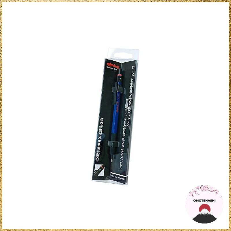 rotring Mechanical Pencil 500 Blue 2164105H 0.5mm Hang Cell rOtring Mechanical Pencil High-end Writi