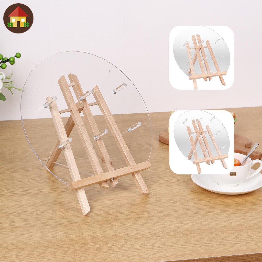 6/9 หลุม Donut ขาตั้งจอแสดงผลอะคริลิค Donut Wall Display Stand Reusable Donut Wall Mount Clear Donut