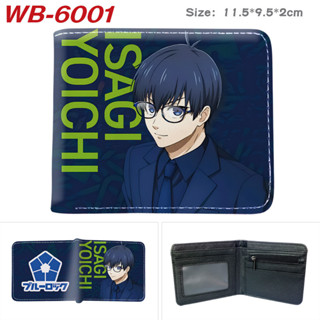 Blue LOCK Isagi Yoichi Card Casual นักเรียนการ์ตูนกระเป๋าสตา…