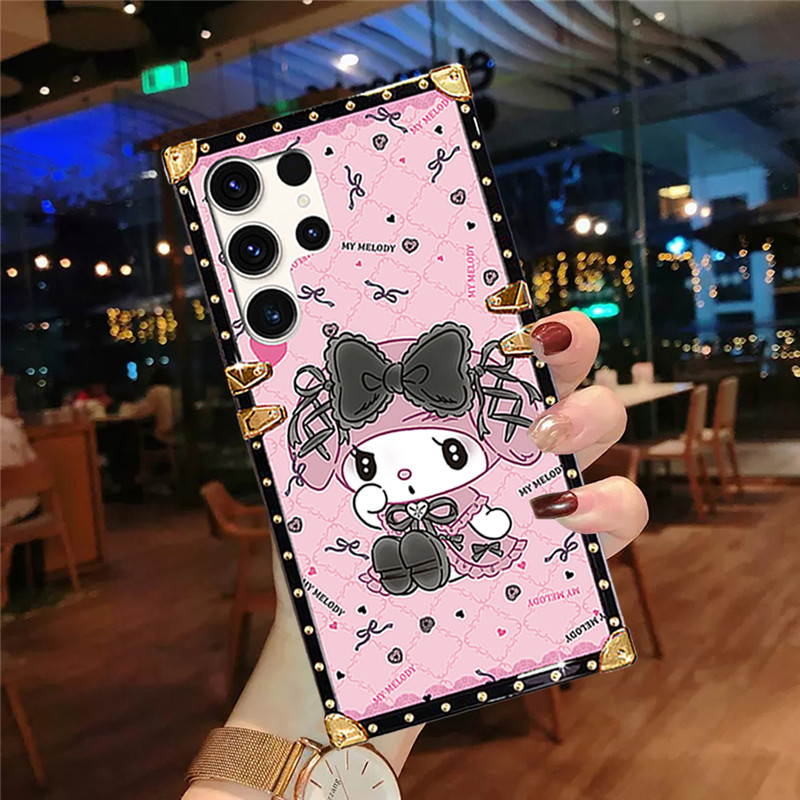 SAMSUNG ปลอกsamsung S25 Ultra S24 S23 S22 S21 S20 S10 S9 S8 Plus Note20 Note10+ การ์ตูนน่ารักKulomiรูปแบบกันกระแทกเคสโทรศัพท์