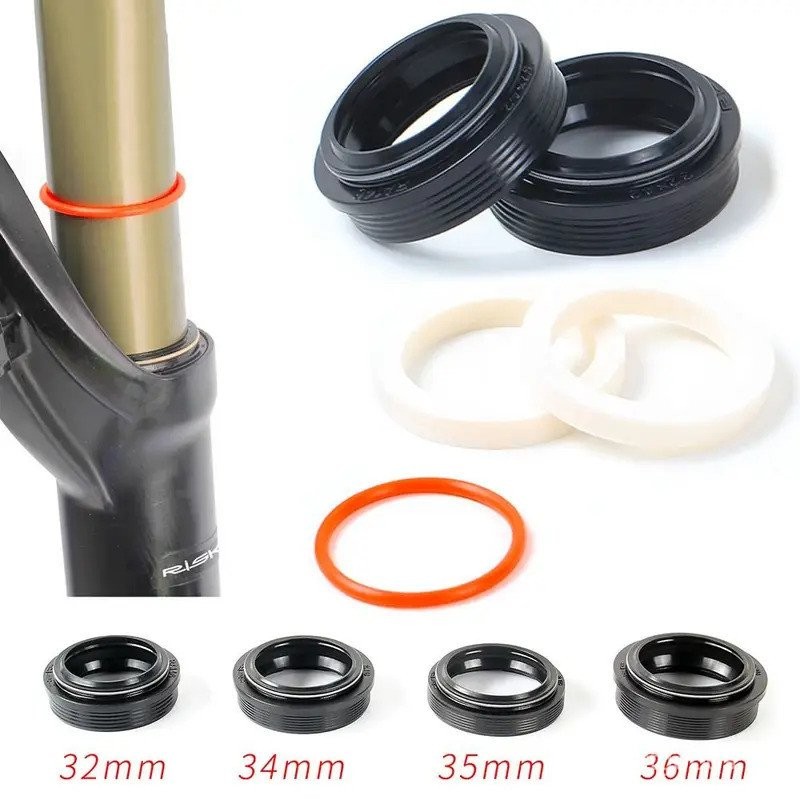ชุดซ่อม Universal BIKE Fork Seal อะไหล่ MTB จักรยานส้อม DUST Seal 32มม./34มม./35มม./36มม. จักรยาน Suspension ซีลน้ำมัน