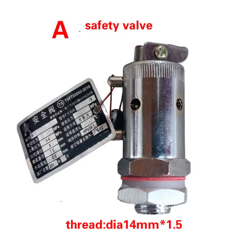 Portable safety valve/release valve Safety Relief Valve Pressure Release Regulator dia14mm/16mm Auto
