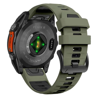 Fenix8 สายนาฬิกาสําหรับ Garmin Fenix 8 47 มม.51 มม.E 7 7X 6 6X 5 5X/Epix Pro/Enduro 3 QuickFit 22 มม.26 มม.ซิลิโคนสร้อยข้อมือ