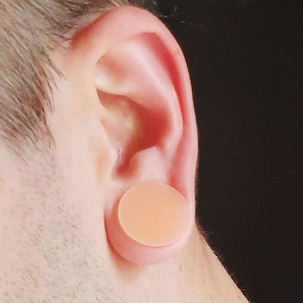 1 PC 3-30 มม.หู Taper เจาะซิลิโคนหูรอบหู Stretcher นุ่มหู Expander สีเนื้อหูสําหรับผู้หญิง Man - รูปที่ 4