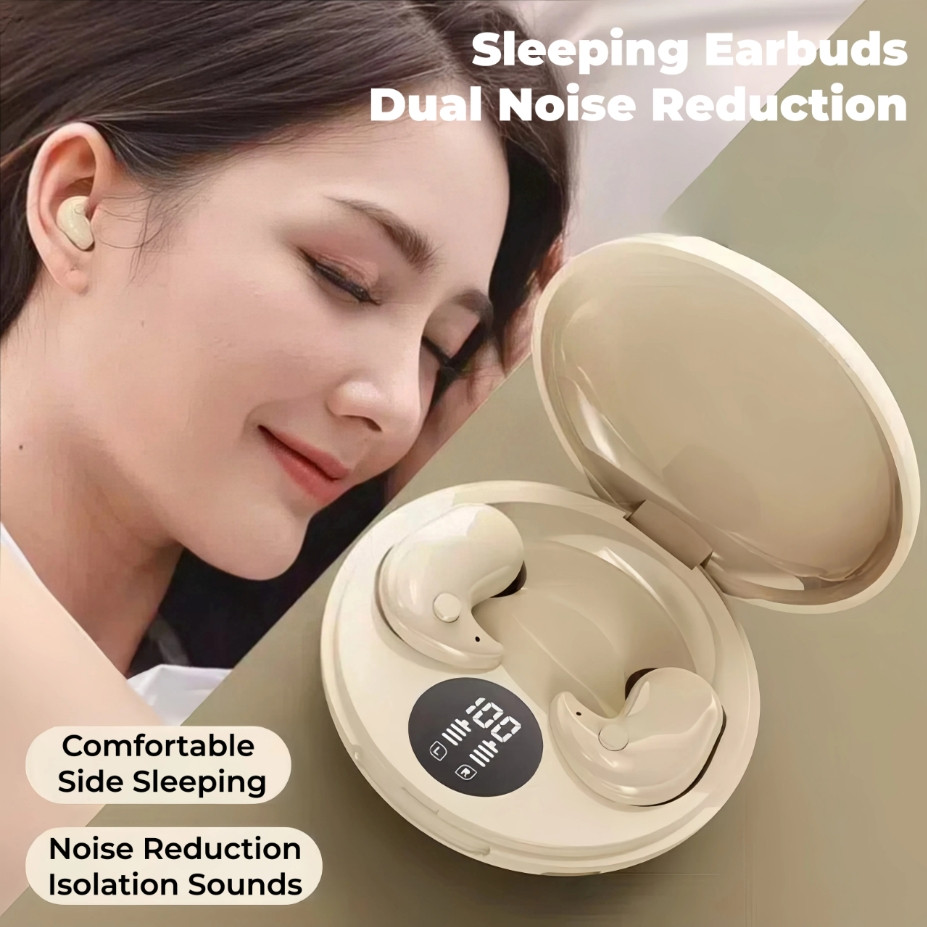 Y29 Sleeping Earbuds หูฟังไร้สายบลูทูธกันน้ําแบบพกพาและ Featherweight หูฟังในหูตัดเสียงรบกวน