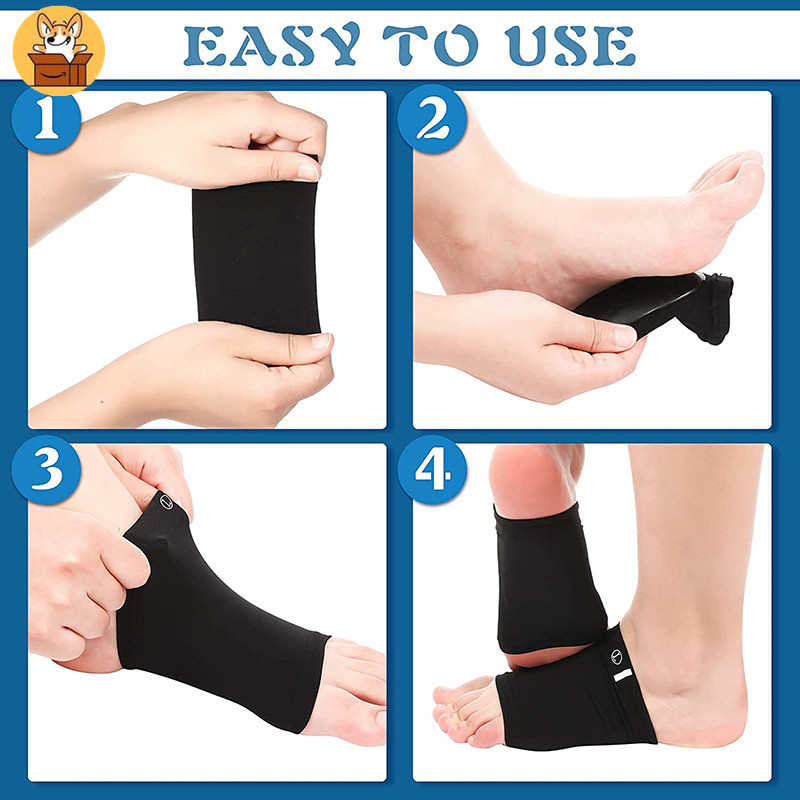 แผ่นรองรองรับ Orthotic Arch สําหรับ Plantar Fasciitis, Heel Spurs, เท้าแบน: แก้ไขพื้นรองเท้าและแผ่นดูแลเท้า