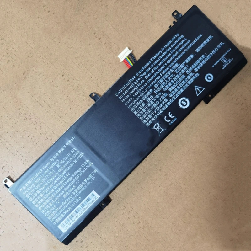 ใหม่สำหรับ Infinix InBook X1 XL11 Pro X2Plus XL21 I3 I7 NM14IC1 537077-3S-1 แบตเตอรี่แล็ปท็อปสำหรับ Ipasons Smartbook S1
