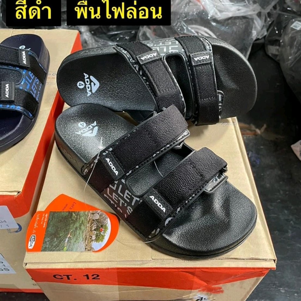 รองเท้าแตะ ADDA รุ่น 34R07M1 Size.4-9 (36-43) ปรับสายได้ พื้นเบา ไม่หนัก.