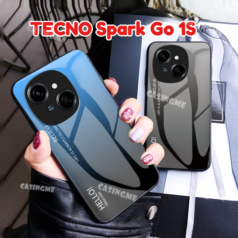 Tecno Spark Go 1S 2025 กระจกเทมเปอร์เคสโทรศัพท์สําหรับ TECNO Spark Go 1 S SparkGO1S GO1S 1GO Go1 S 4